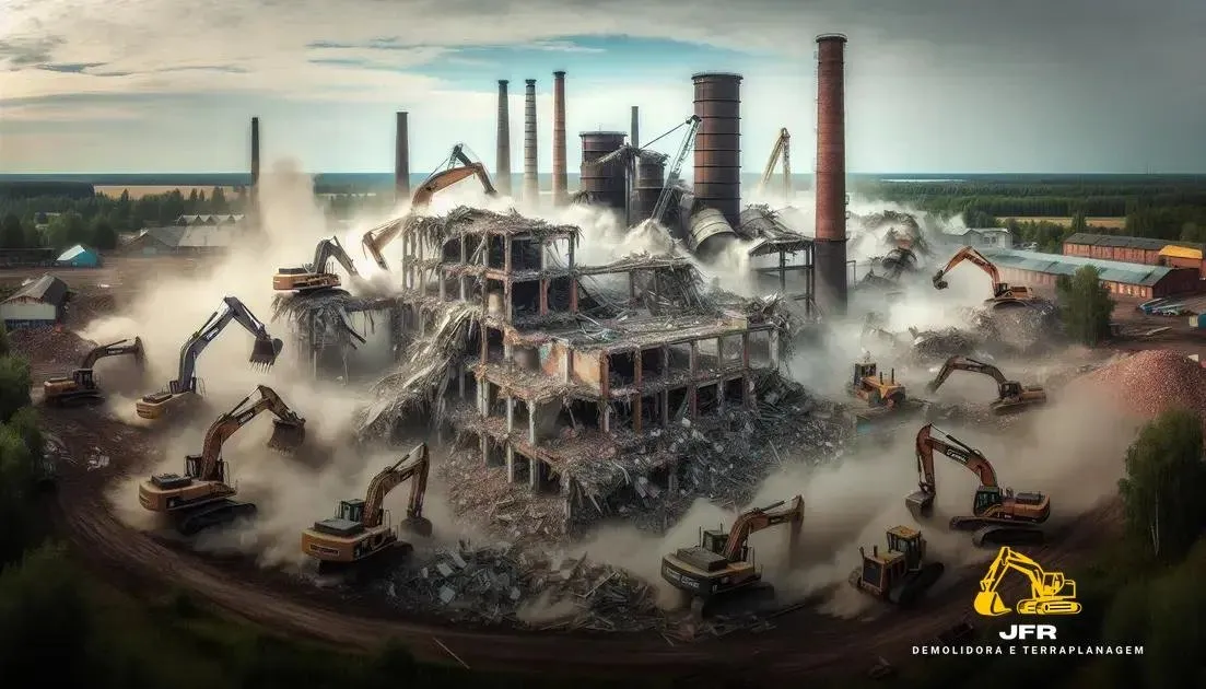 Demolição Industrial em São Paulo