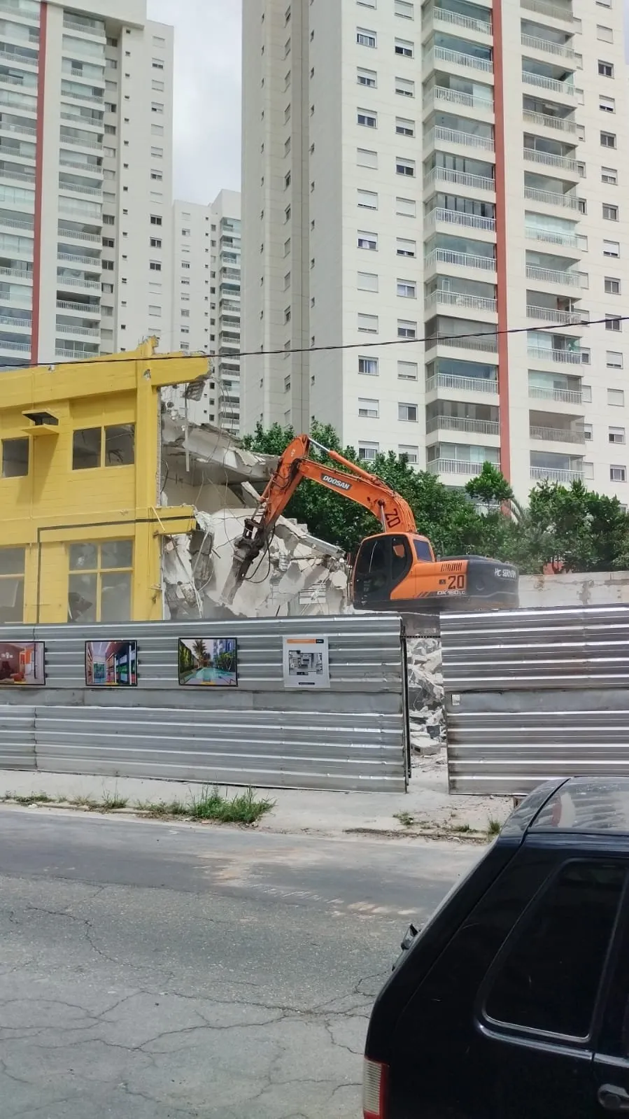 Obra de demolição da JFR Demolidora, foto 8