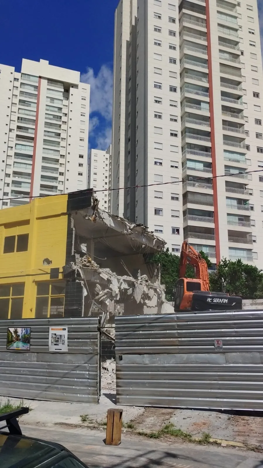 Obra de demolição da JFR Demolidora, foto 12