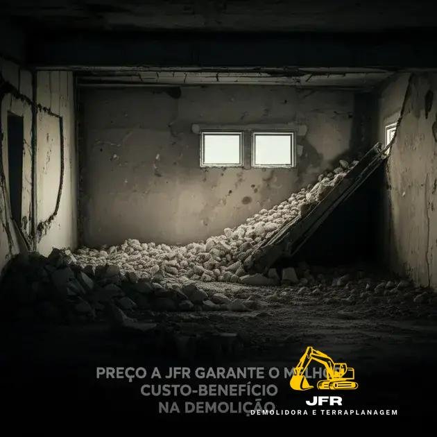 Como a JFR Garante o Melhor Custo-Benefício na Demolição