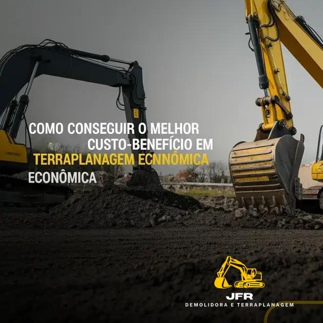 Como Conseguir o Melhor Custo-Benefício em Terraplanagem Econômica