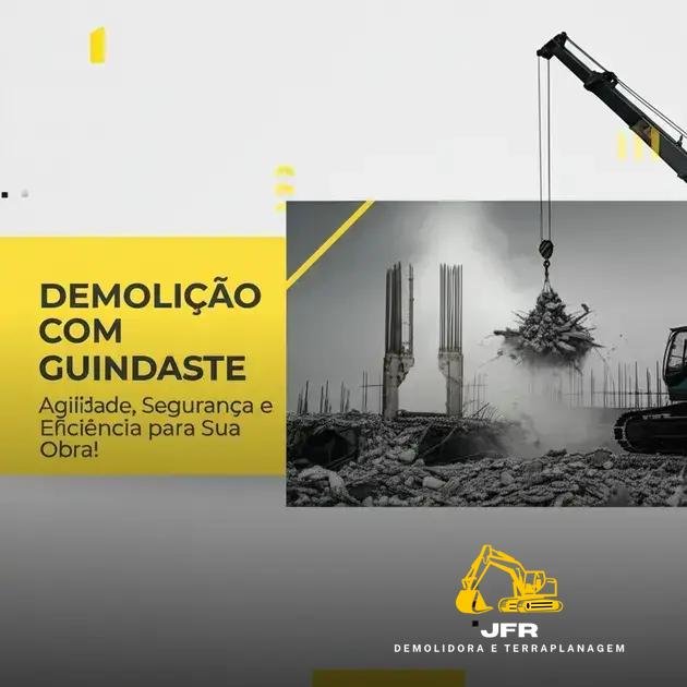 Demolição com Guindaste: Agilidade, Segurança e Eficiência para Sua Obra!