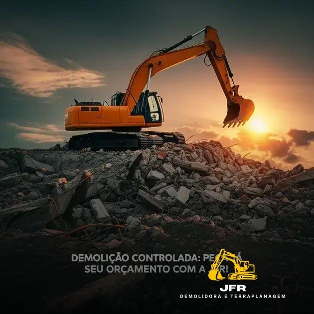 Demolição Controlada: Peça Já Seu Orçamento com a JFR!