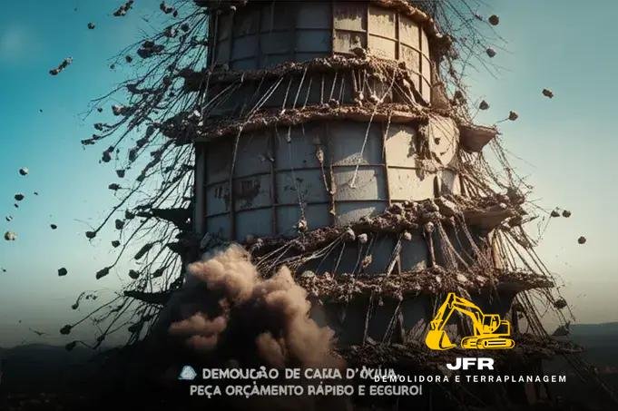 Demolição de Caixa d'Água: Peça Orçamento Rápido e Seguro!