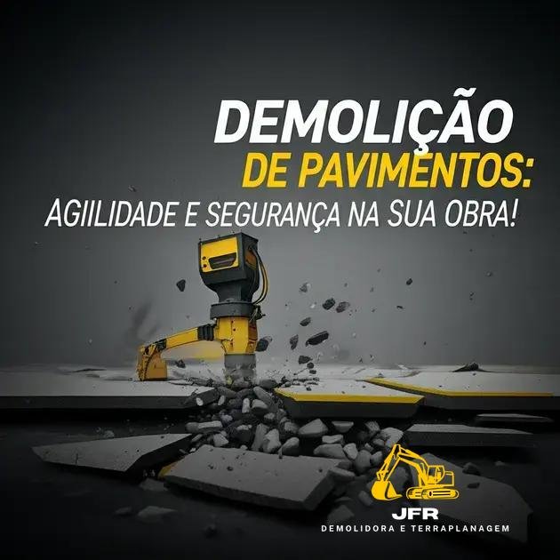 Demolição de Pavimentos: Agilidade e Segurança na Sua Obra!