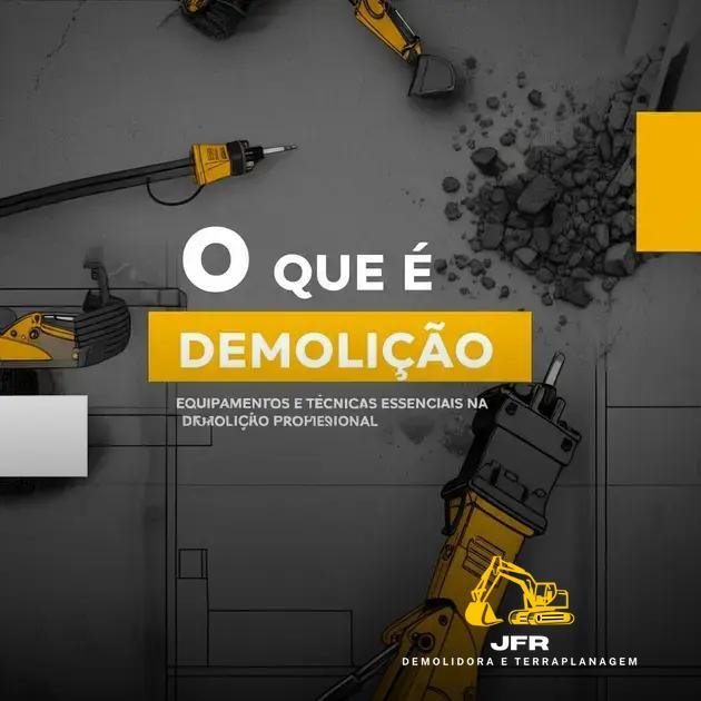 Equipamentos e Técnicas Essenciais na Demolição Profissional