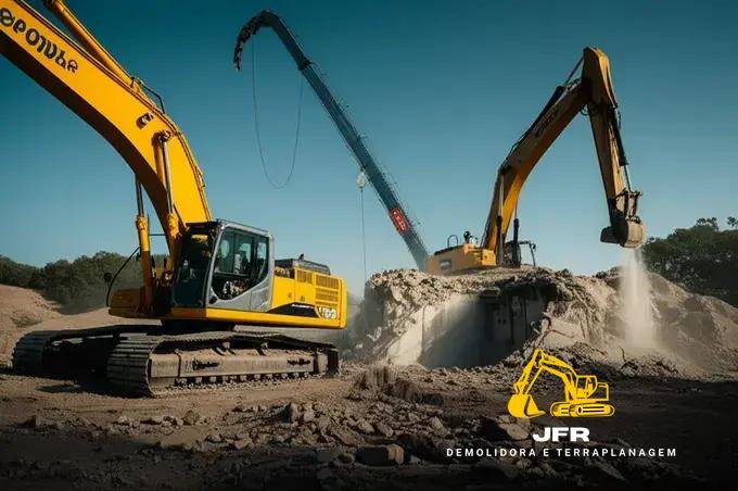 Etapas e segurança na demolição de obras com a JFR Etapas e segurança na demolição de obras com a JFR