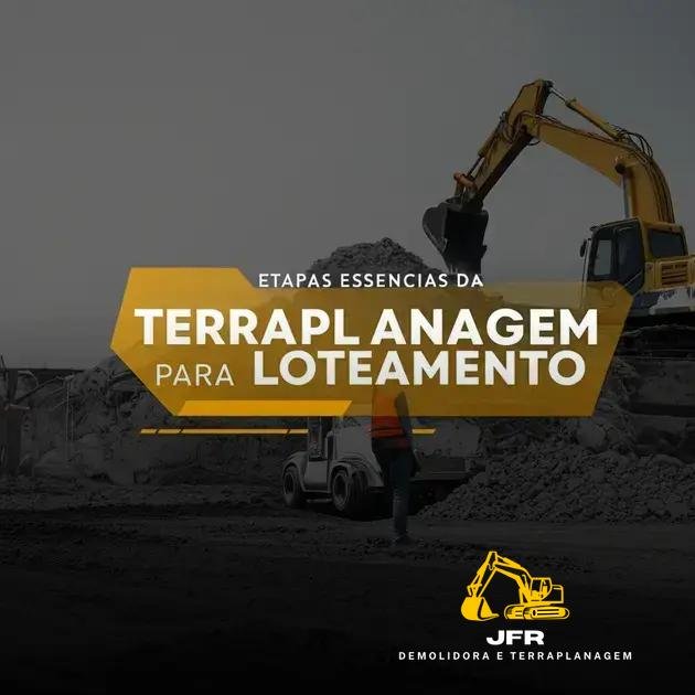 Etapas Essenciais da Terraplanagem para Loteamento