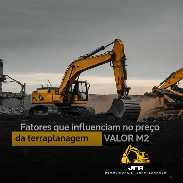 Fatores que influenciam no preço da terraplanagem por m2