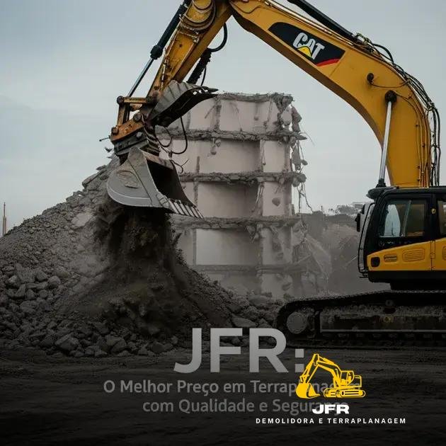 JFR: O Melhor Preço em Terraplanagem com Qualidade e Segurança
