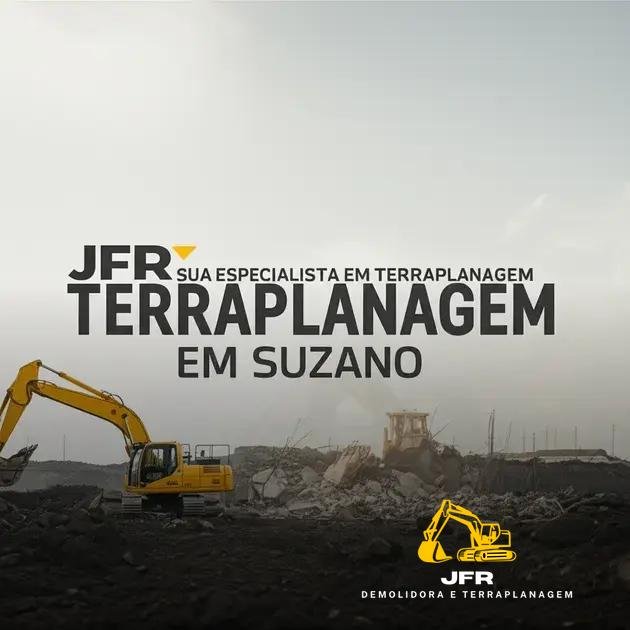 JFR: Sua Especialista em Terraplanagem em Suzano JFR: Sua Especialista em Terraplanagem em Suzano