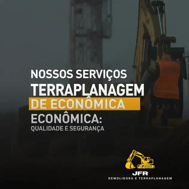 Nossos Serviços de Terraplanagem Econômica: Qualidade e Segurança
