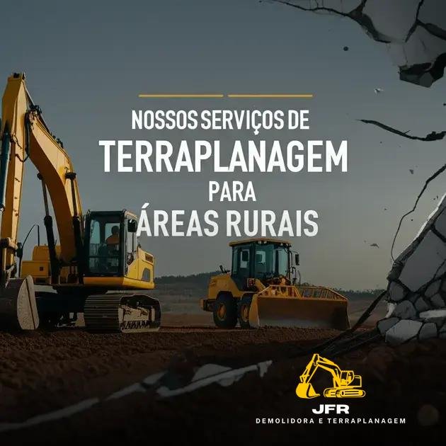 Nossos Serviços de Terraplanagem para Áreas Rurais