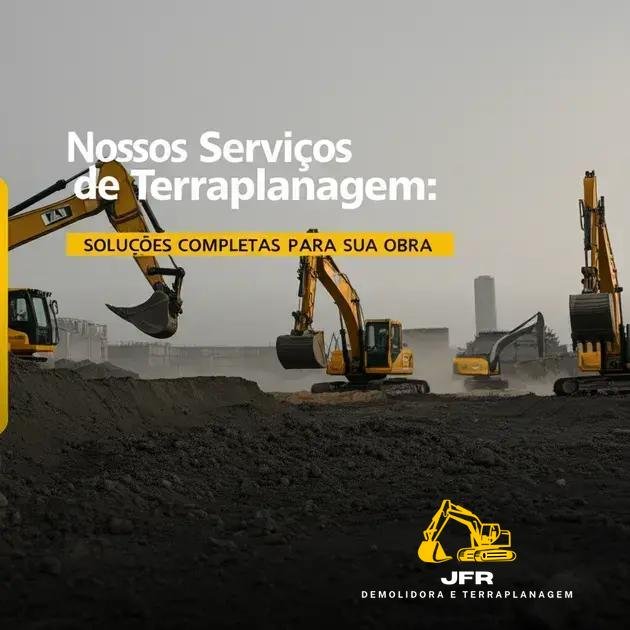 Nossos Serviços de Terraplanagem: Soluções Completas para sua Obra