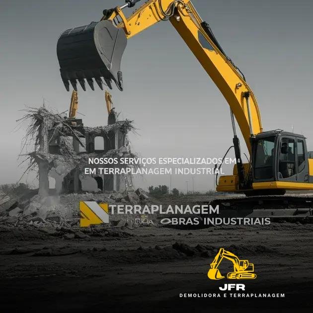 Nossos Serviços Especializados em Terraplanagem Industrial