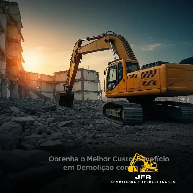 Obtenha o Melhor Custo-Benefício em Demolição com a JFR Obtenha o Melhor Custo-Benefício em Demolição com a JFR