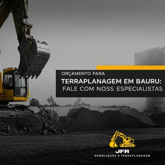 Orçamento para Terraplanagem em Bauru: Fale com Nossos Especialistas