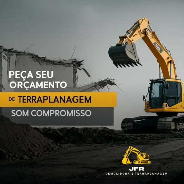 Peça seu Orçamento de Terraplanagem sem Compromisso