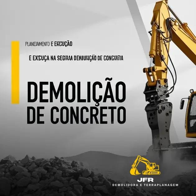 Planejamento e Execução Segura na Demolição de Concreto