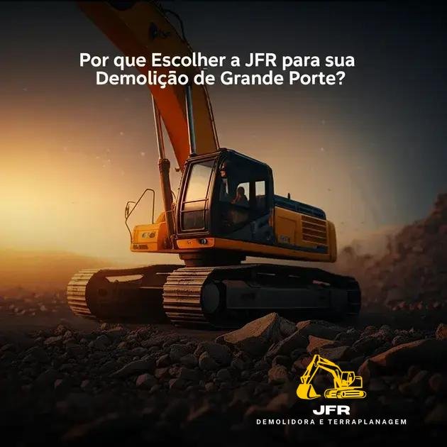 Por que Escolher a JFR para sua Demolição de Grande Porte? Por que Escolher a JFR para sua Demolição de Grande Porte?