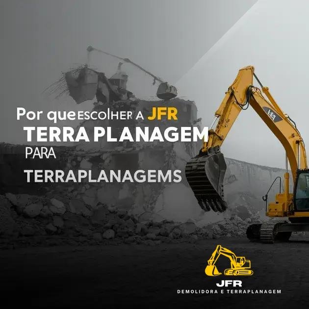 Por que Escolher a JFR para sua Terraplanagem?
