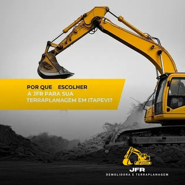 Por que Escolher a JFR para sua Terraplanagem em Itapevi?