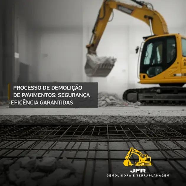 Processo de Demolição de Pavimentos: Segurança e Eficiência Garantidas