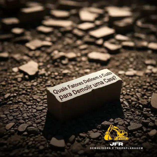 Quais Fatores Definem o Custo para Demolir uma Casa?