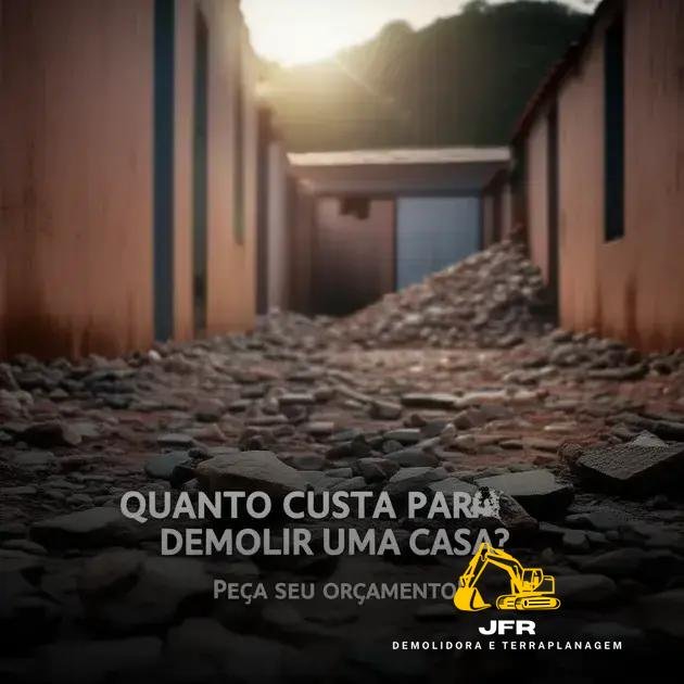 Quanto Custa Para Demolir Uma Casa? Peça Seu Orçamento!