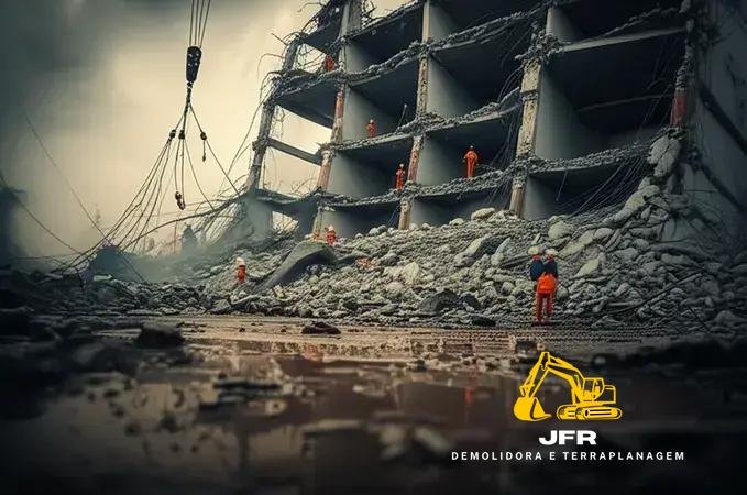 Segurança e Normas Técnicas na Demolição de Grande Porte Segurança e Normas Técnicas na Demolição de Grande Porte