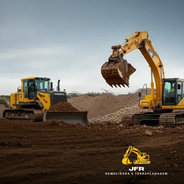 Segurança e Qualidade: Nossas Máquinas de Terraplanagem