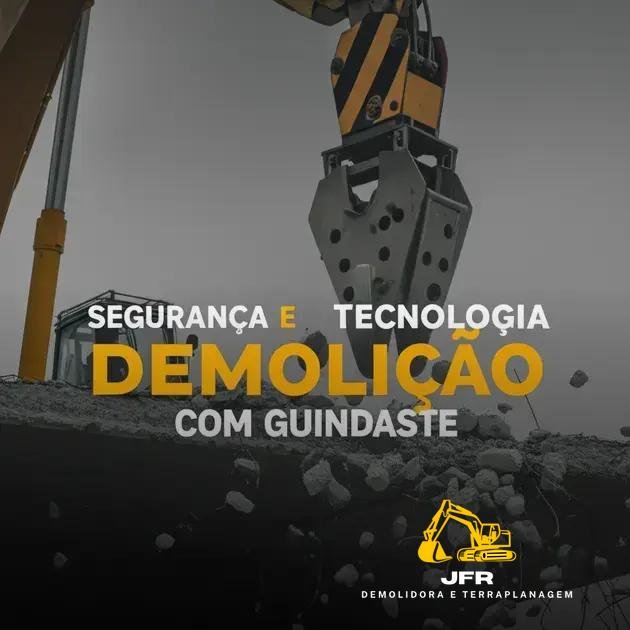 Segurança e Tecnologia na Demolição com Guindaste