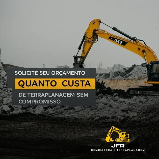 Solicite seu orçamento de terraplanagem sem compromisso