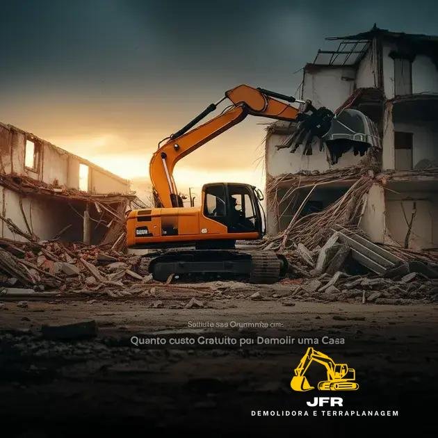 Solicite seu Orçamento Gratuito para Demolir sua Casa