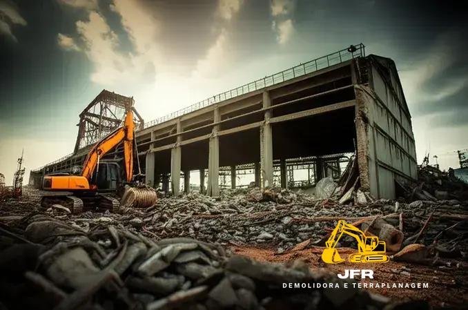 Solicite seu Orçamento para Demolição de Fábricas com a JFR