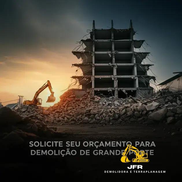 Solicite seu Orçamento para Demolição de Grande Porte Solicite seu Orçamento para Demolição de Grande Porte