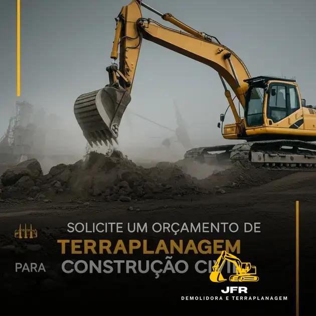 Solicite um Orçamento de Terraplanagem para Construção Civil