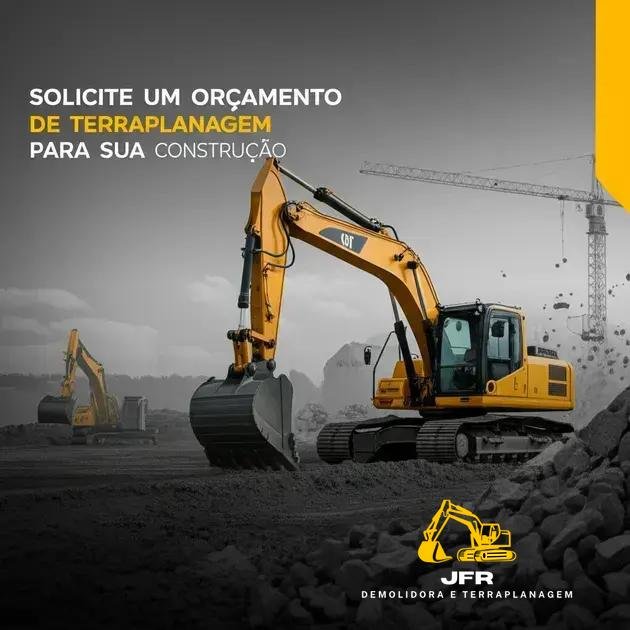 Solicite um Orçamento de Terraplanagem para sua Construção