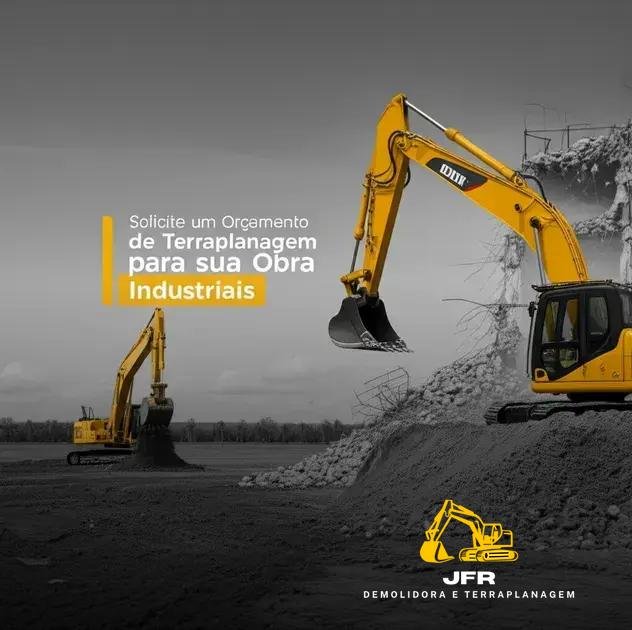 Solicite um Orçamento de Terraplanagem para sua Obra Industrial