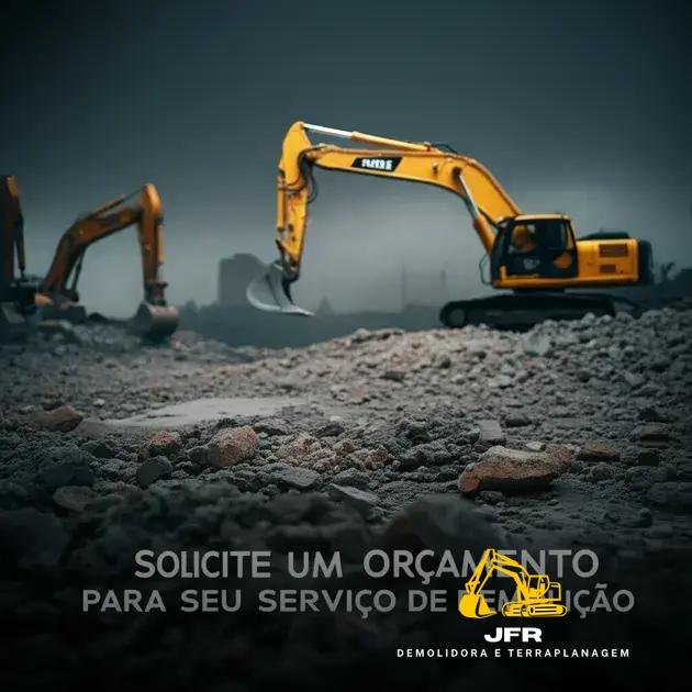 Solicite um Orçamento para seu Serviço de Demolição