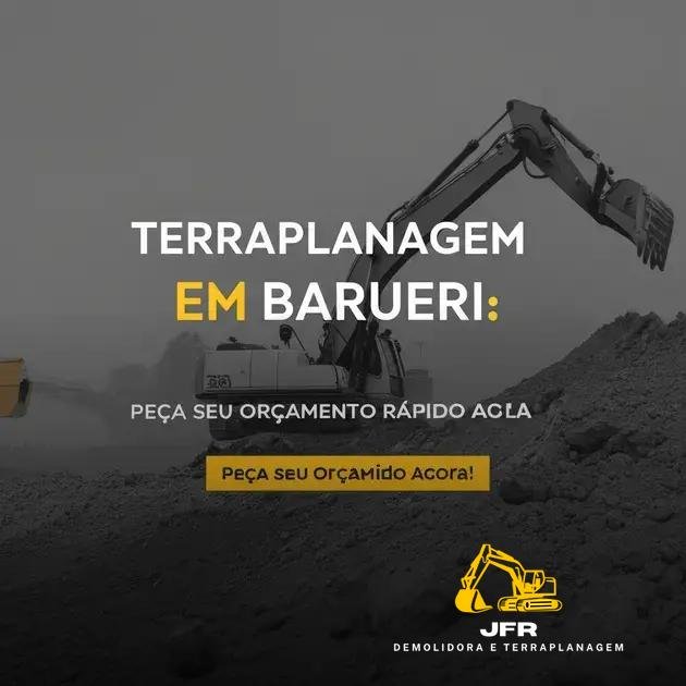 Terraplanagem em Barueri: Peça seu Orçamento Rápido Agora!