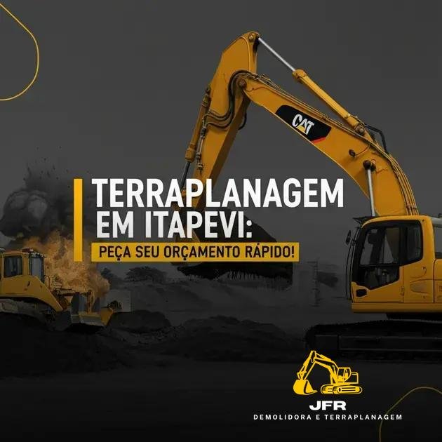 Terraplanagem em Itapevi: Peça seu Orçamento Rápido!