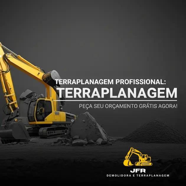 Terraplanagem Profissional: Peça Seu Orçamento Grátis Agora!