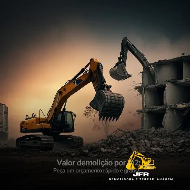 Valor demolição por m2: Peça um orçamento rápido e grátis!