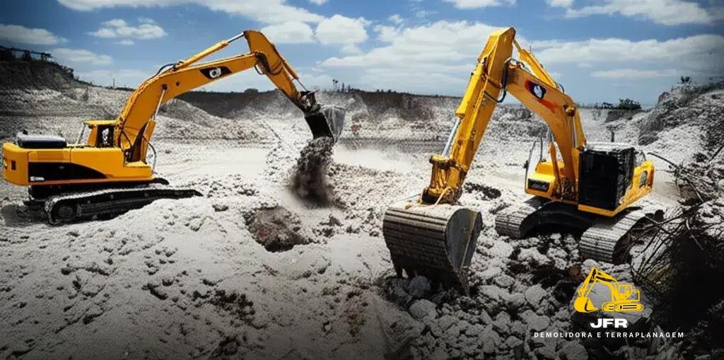Equipamentos Modernos para Obras de Terraplanagem Eficientes