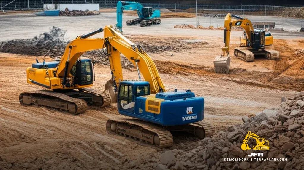 Equipamentos Modernos para Terraplanagem em Grandes e Pequenos Projetos