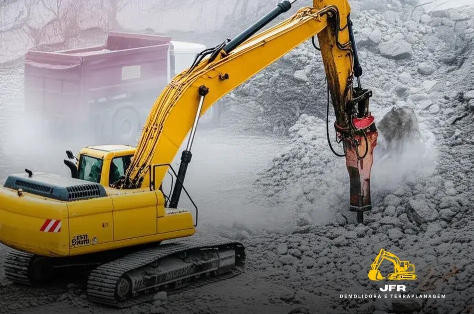 Nossos Equipamentos Modernos para Serviços de Escavação