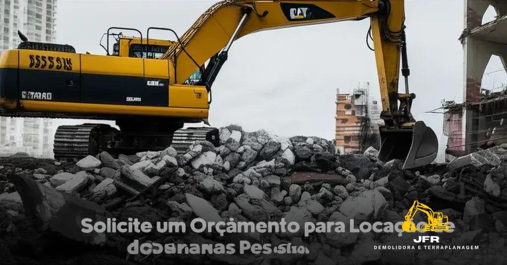Solicite um Orçamento para Locação de Máquinas Pesadas